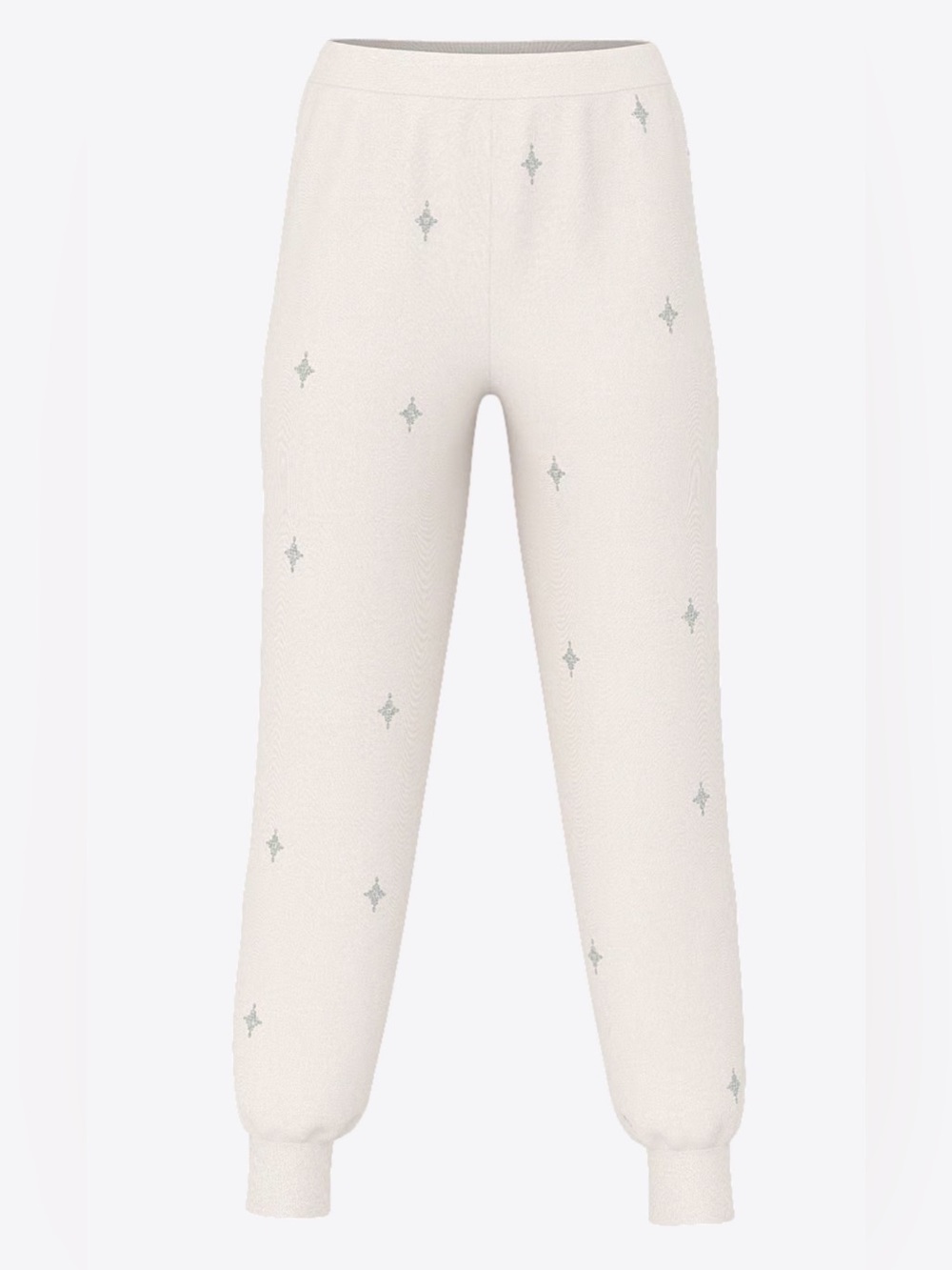 Luxe Knit Crystal Sparkle Jogger Pants